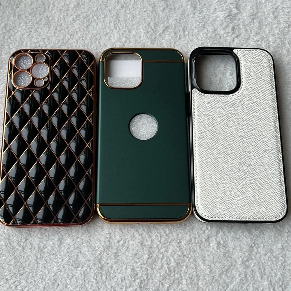 (3) IPhone 12 and 13 Pro Max Cases